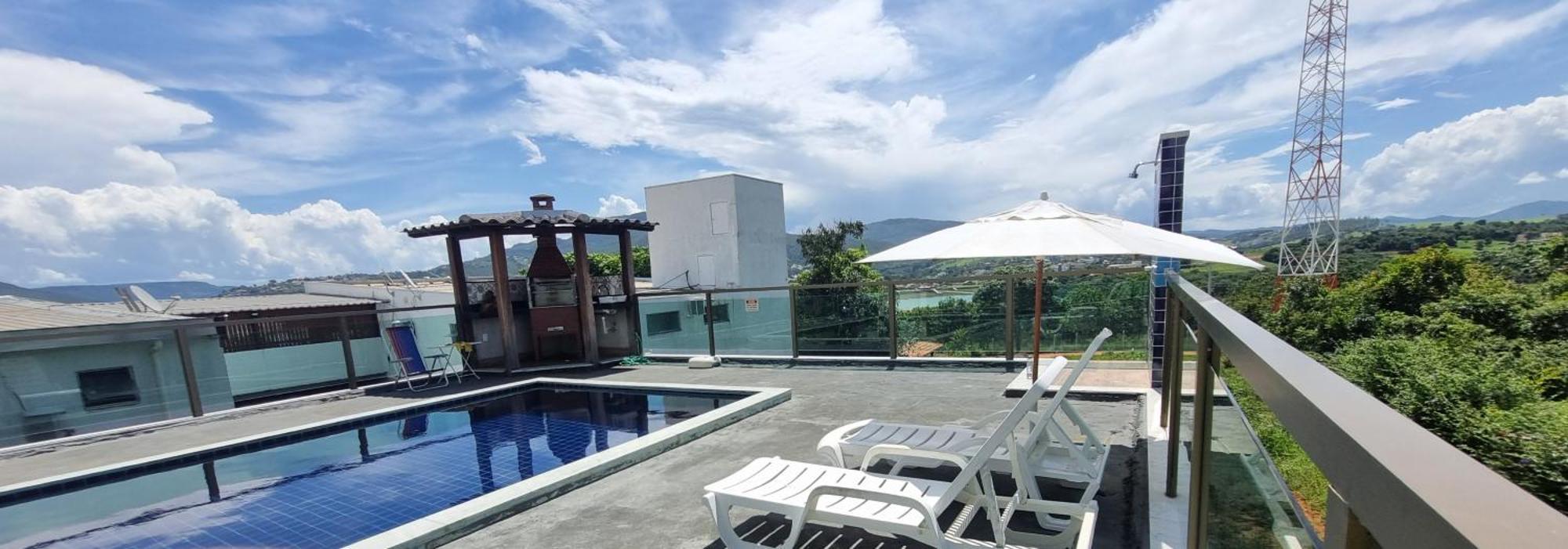 Recanto Brenda - Casa Luxo Capitolio Com Vista Pro Lago, Escarpas E Morrochapeu Exterior photo